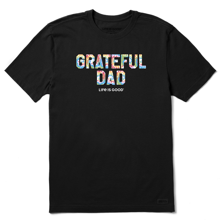 Grateful Dad Tie Dye Crusher Tee